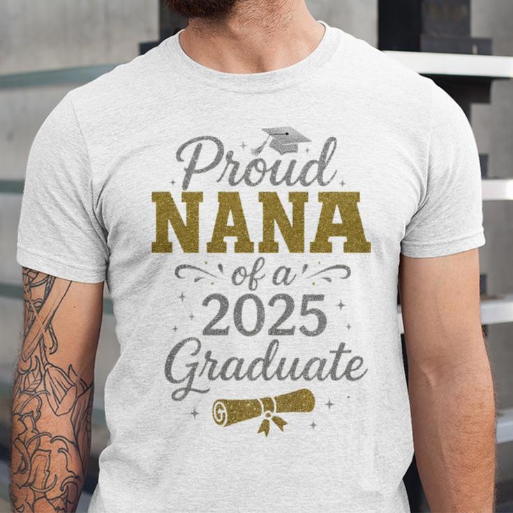 Proud Nana Of a 2025 Graduate Senior Graduation Women Premium Tri-Blend Unisex Jersey T-Shirt