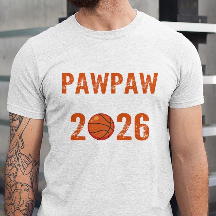 Proud PAW PAW Of 2026 Senior Basketball Student Graduation Unisex Jersey T-Shirt