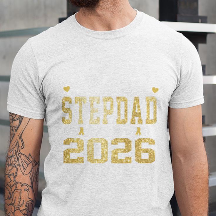 Proud Stepdad Of A 2026 Graduate Class Of Graduation Premium Tri-Blend Unisex Jersey T-Shirt