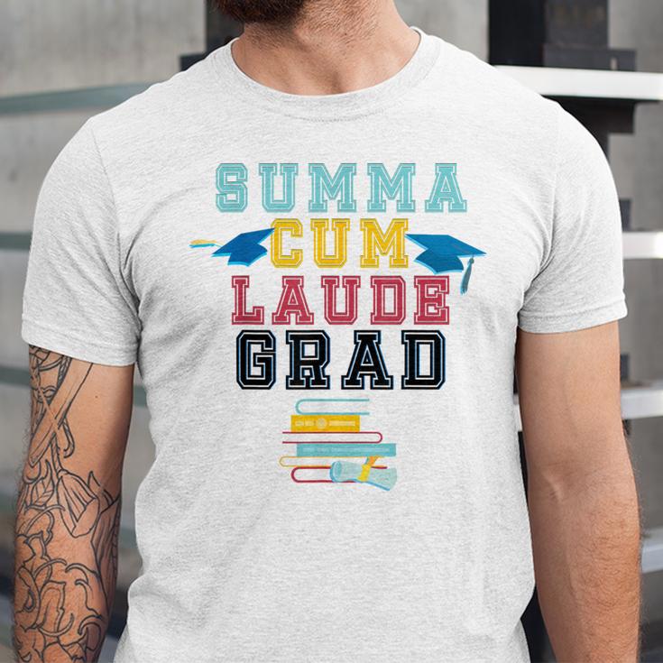Proud Summa Cum Laude Grad College Graduation T-Shirt Unisex Jersey T-Shirt