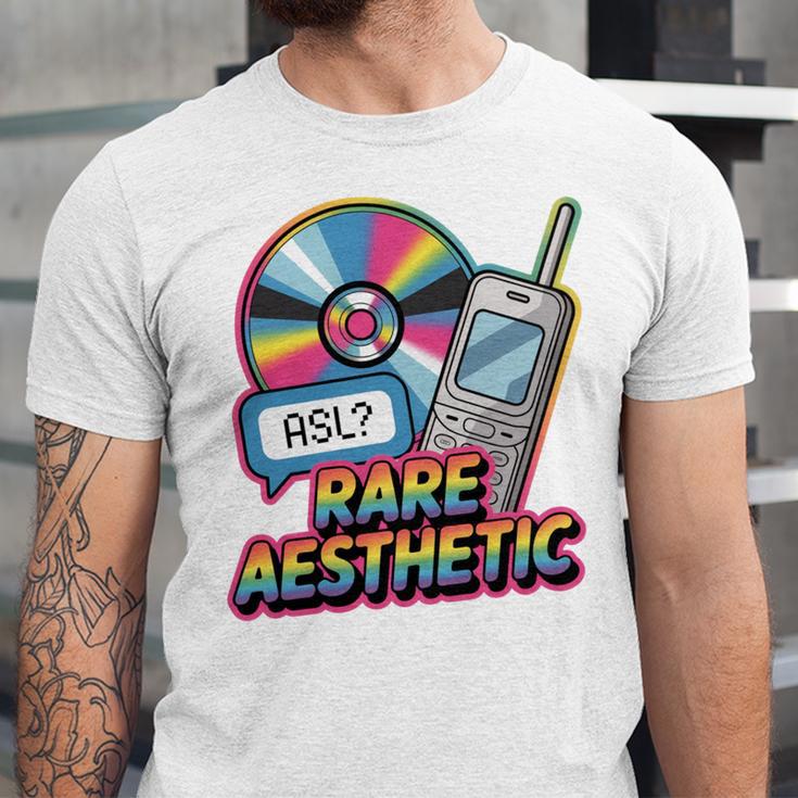 Rare Aesthetic Retro Nostalgia Y2K Vibes Unisex Jersey T-Shirt