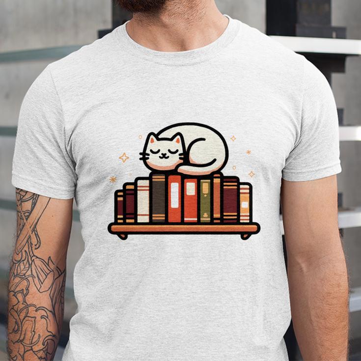 Read More Banned Books Reader Cat Lover Librarian Freedom Unisex Jersey T-Shirt