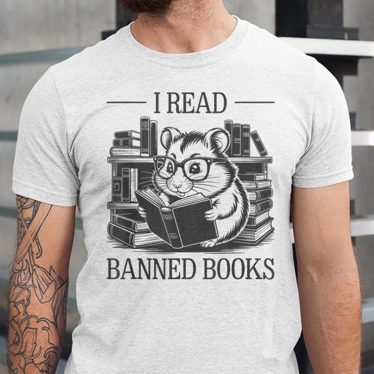 I Read Banned Books Unisex Jersey T-Shirt