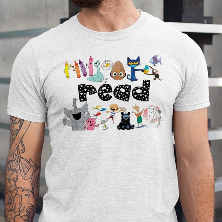Read Children's Books Teacher Unisex Jersey T-Shirt Read Children's Books Teacher Unisex Jersey T-Shirt