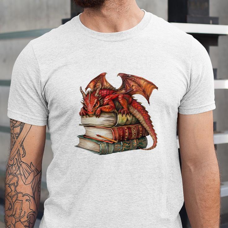 I Read Because Roasting People Is Frowned Upon Dragon Book Premium Tri-Blend Unisex Jersey T-Shirt