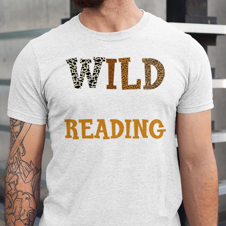 Reading Lover Apparel Wild About Reading Reading Books Unisex Jersey T-Shirt