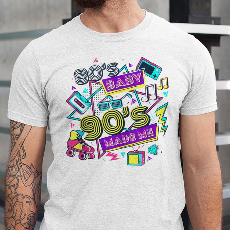 Retro 1980s 80's Baby 1990s 90's Made Me Vaporwave Nostalgia Unisex Jersey T-Shirt Retro 1980s 80's Baby 1990s 90's Made Me Vaporwave Nostalgia Unisex Jersey T-Shirt