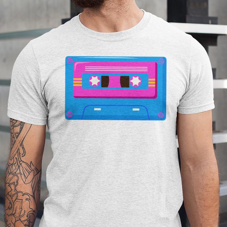 Retro Cassette Tape Tee 90s Nostalgia Aesthetic Unisex Jersey T-Shirt
