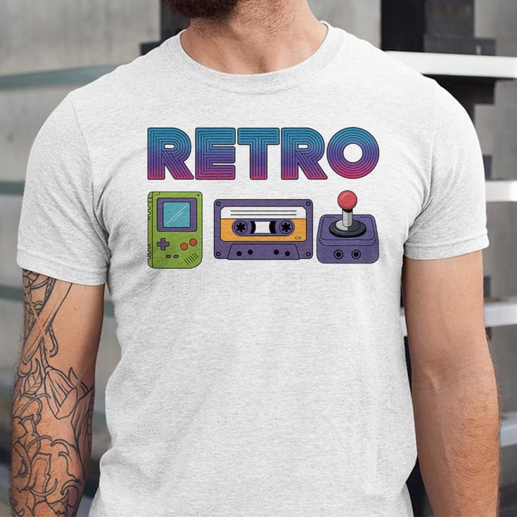 Retro Gaming Nostalgia Tee Perfect For Vintage Lovers Premium Tri-Blend Unisex Jersey T-Shirt