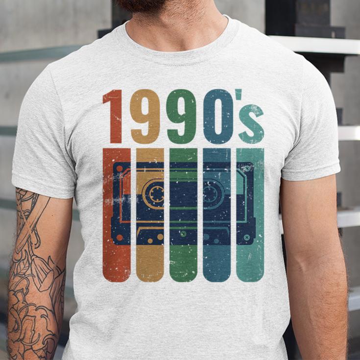 Retro Nineties Style Audio Tape Nostalgia Year 1990 Premium Tri-Blend Unisex Jersey T-Shirt Retro Nineties Style Audio Tape Nostalgia Year 1990 Premium Tri-Blend Unisex Jersey T-Shirt