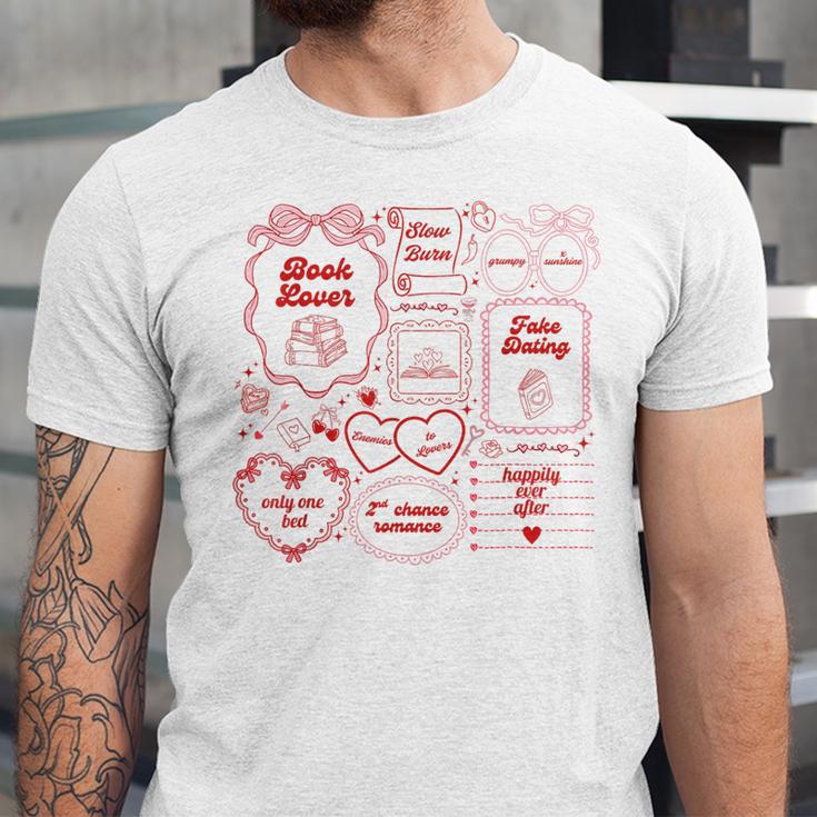 Romance Book Tropes Unisex Jersey T-Shirt