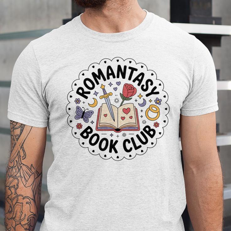 Romantasy Book Club Romance Fantasy Book Lover Tee Unisex Jersey T-Shirt