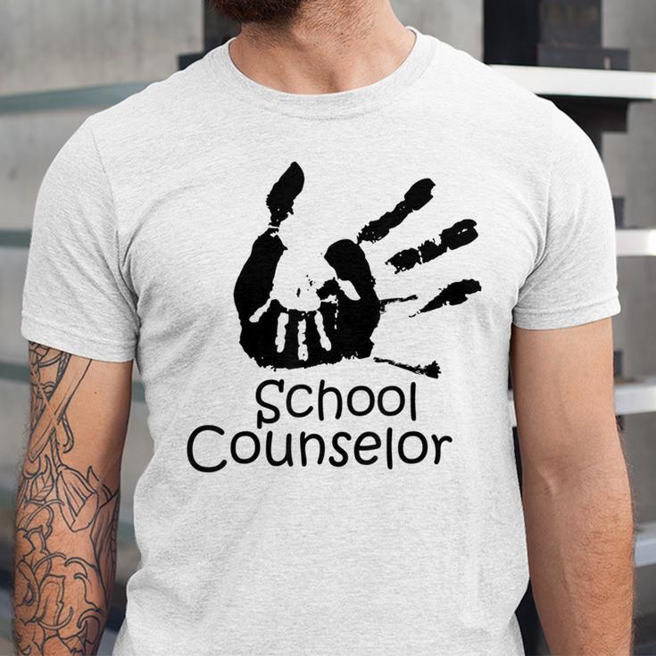 School Counselor t Shirt School Teacher Graduation Idea Unisex Jersey T-Shirt