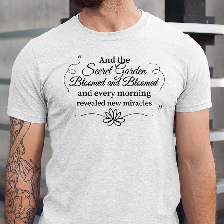 The Secret Garden Book Lover Reader Shirt Unisex Jersey T-Shirt The Secret Garden Book Lover Reader Shirt Unisex Jersey T-Shirt