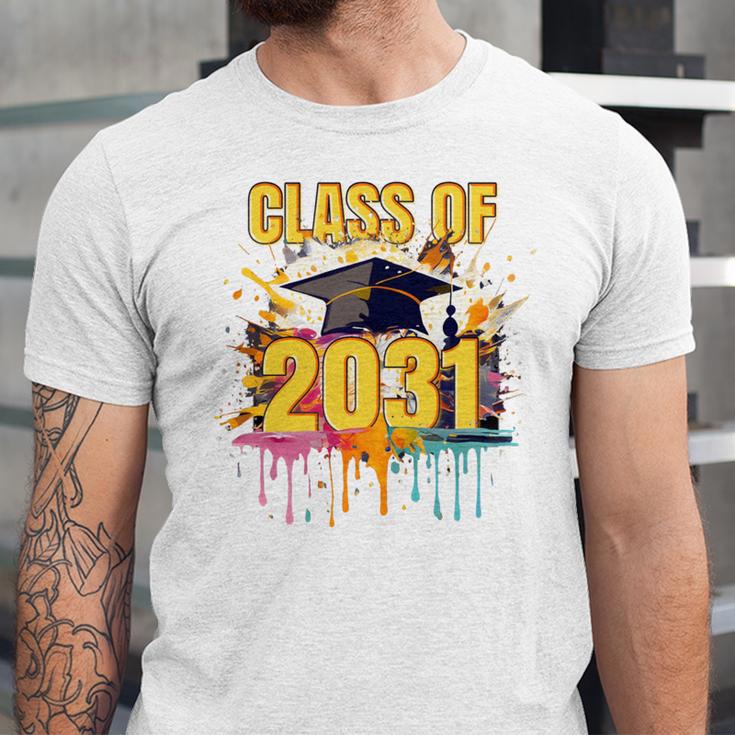 Senior 31 Class Of 2031 Back To School Graduation 2031 Unisex Jersey T-Shirt
