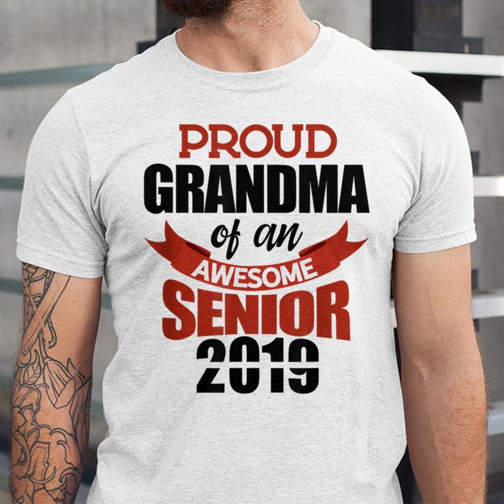 Senior Class Of 2019 Tshirt Graduation Awesome Grandma Unisex Jersey T-Shirt