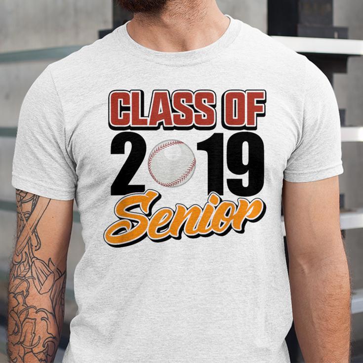 Senior Class Of 2019 Tshirt Graduation School Baseball Unisex Jersey T-Shirt
