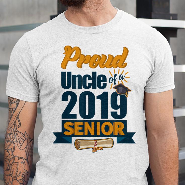 Senior Class Of 2019 Tshirt Graduation School Students Uncle Unisex Jersey T-Shirt