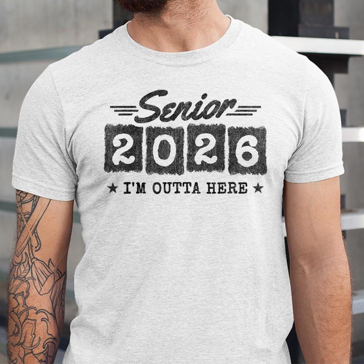 Senior Class Of 2026 Senior Graduation 2026 Senior 2026 Unisex Jersey T-Shirt