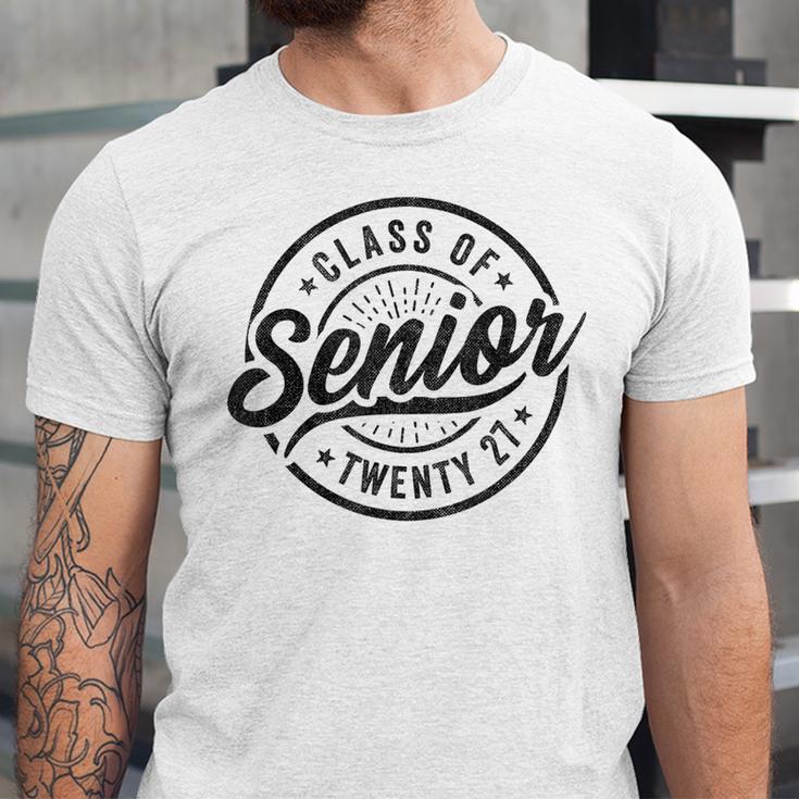 Senior Class Of 2027 Graduation 2027 Senior 2027 Unisex Jersey T-Shirt