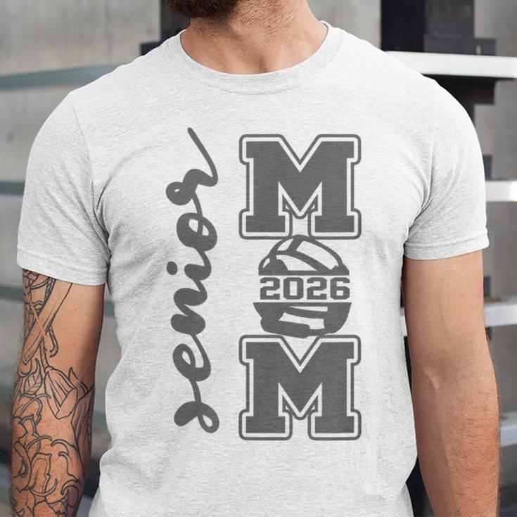 Senior Mom 2026 Wrestling Athlete Proud Parent Graduation Unisex Jersey T-Shirt