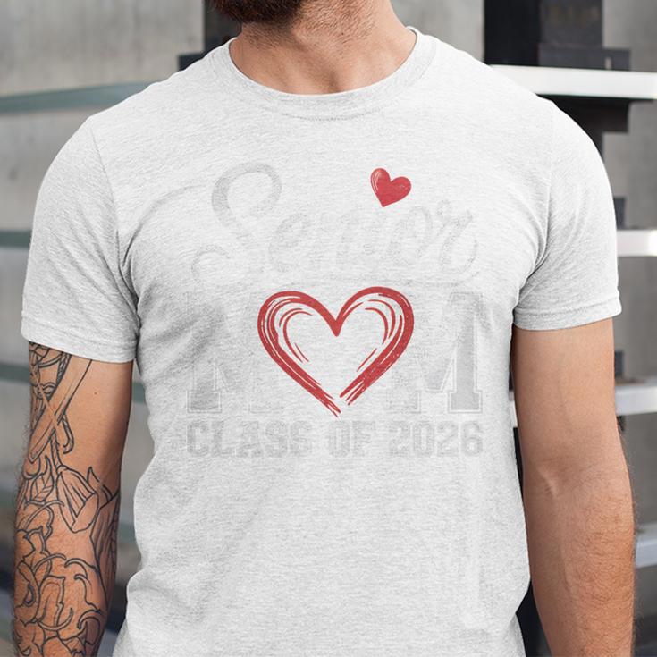 Senior Mom Class Of 2026 Graduation Senior 2026 Mom Unisex Jersey T-Shirt