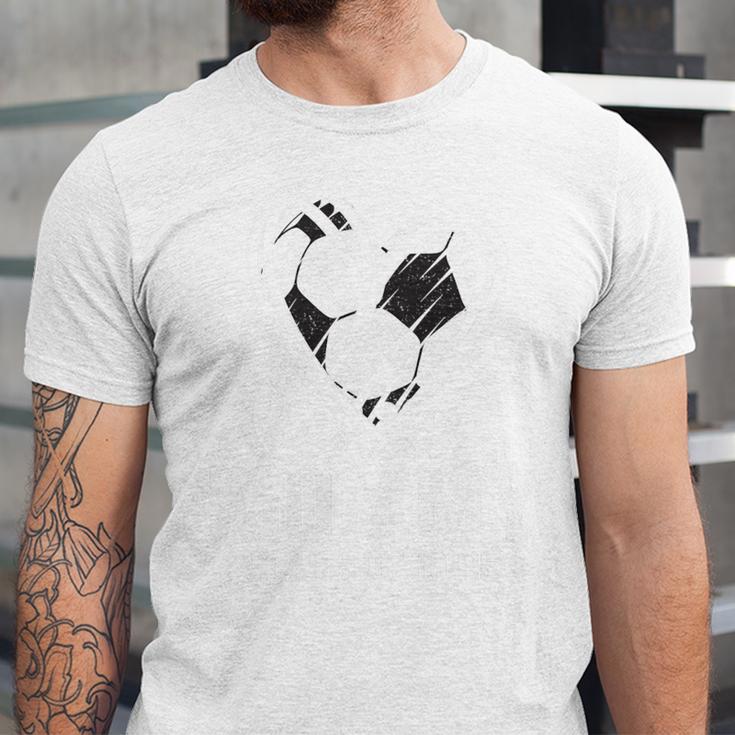 Senior Mommy Class Of 2026 Soccer Graduation Heart Premium Tri-Blend Unisex Jersey T-Shirt