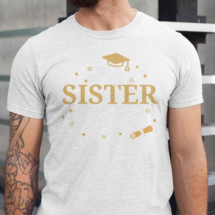 My Sister Did It Proud Class Senior Graduate Graduation Unisex Jersey T-Shirt