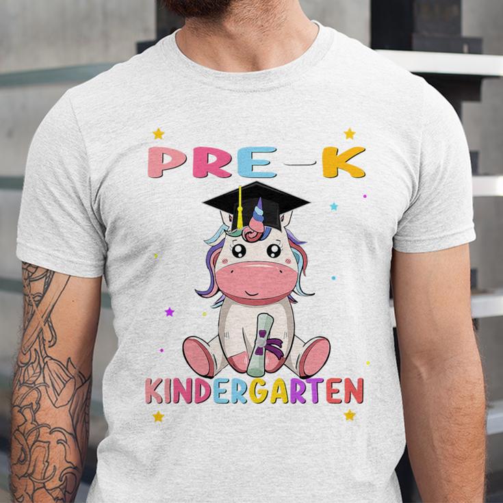 So Long Pre k Graduation 2025 Look Out Kindergarten Girls Premium Tri-Blend Unisex Jersey T-Shirt