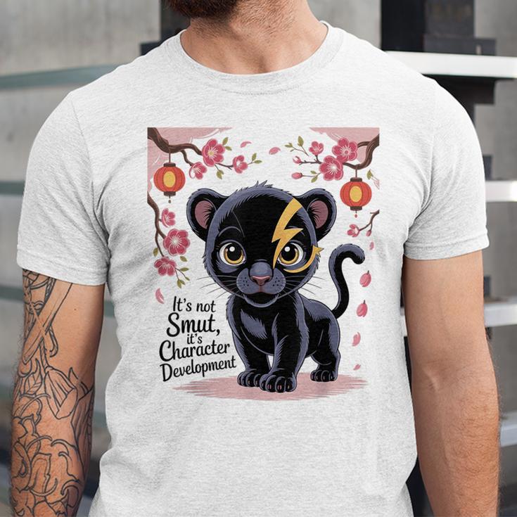 Spicy Romance Character Development Book Reader Design Unisex Jersey T-Shirt