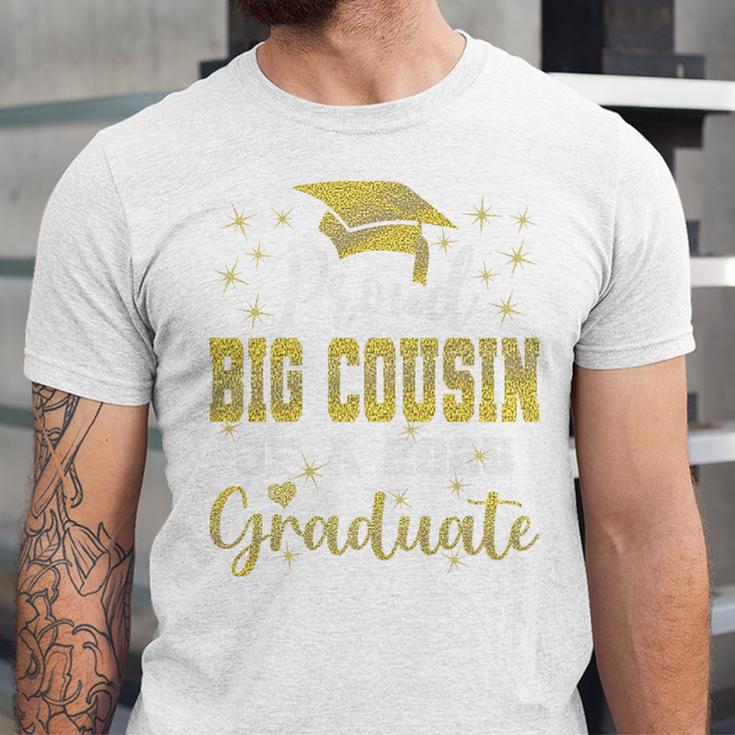 Super Proud Big Cousin Of 2025 Graduate Graduation Family Premium Unisex Jersey T-Shirt