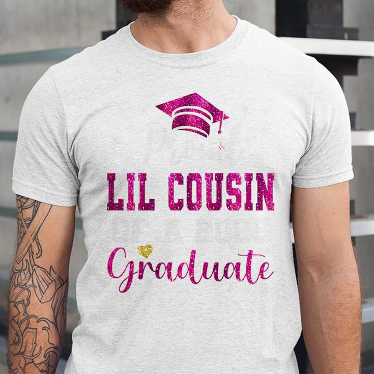 Super Proud Little Cousin Of 2025 Graduate Graduation Family Premium Tri-Blend Unisex Jersey T-Shirt