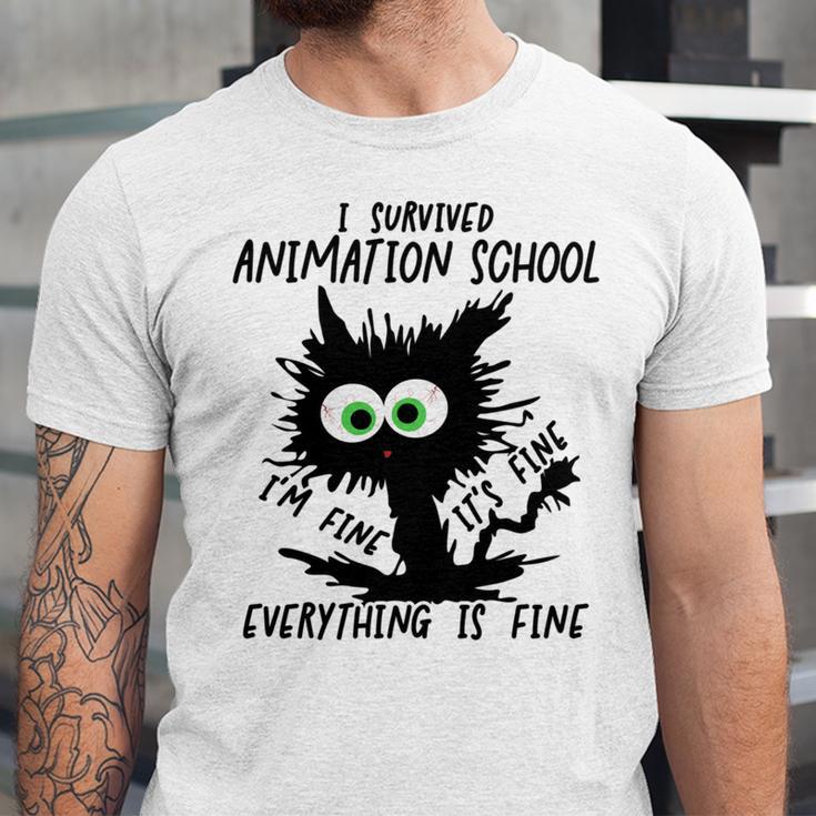 I Survived Animation School Graduation 2026 Unisex Jersey T-Shirt