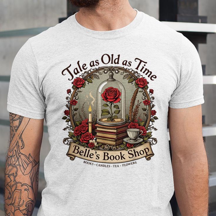 Tale As Old As Time Belle's Book Shop Book Coffee Book Unisex Jersey T-Shirt Tale As Old As Time Belle's Book Shop Book Coffee Book Unisex Jersey T-Shirt