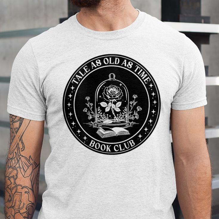 Tale As Old As Time Book Club Rose Unisex Jersey T-Shirt