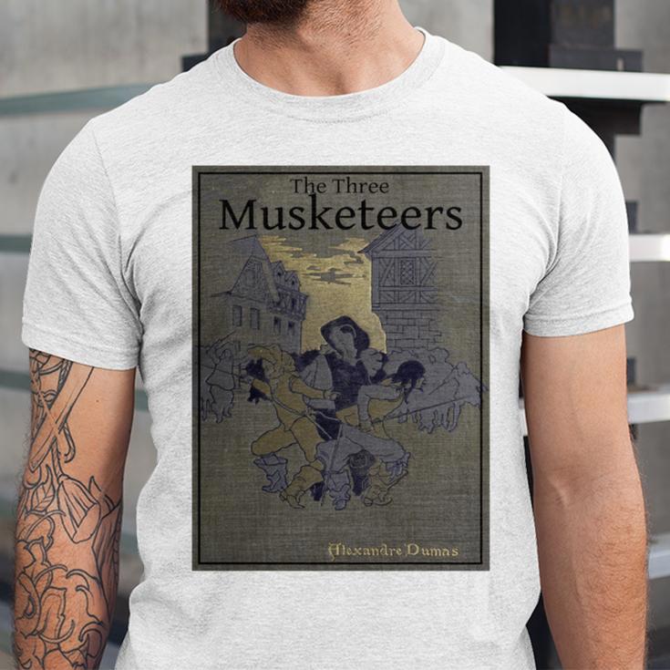 The Three Musketeers Book Cover Unisex Jersey T-Shirt