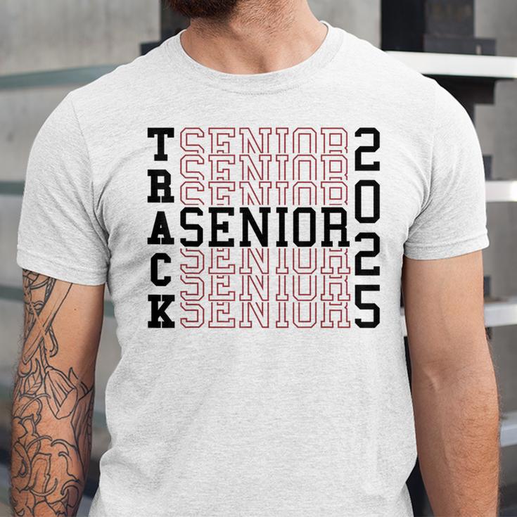 Track Senior Night Track Senior 2025 Graduation 60 Unisex Jersey T-Shirt