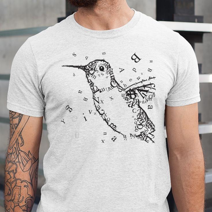 Tucson Festival Of Books TFOB 2010 Hummingbird Mascot Unisex Jersey T-Shirt