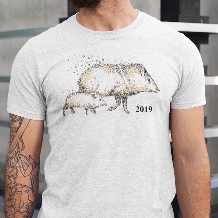 Tucson Festival Of Books TFOB 2019 Javelina Mascot Unisex Jersey T-Shirt Tucson Festival Of Books TFOB 2019 Javelina Mascot Unisex Jersey T-Shirt