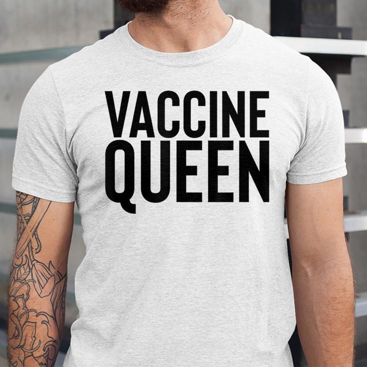 Vaccine Queen Nursing Graduation Shirt Unisex Jersey T-Shirt