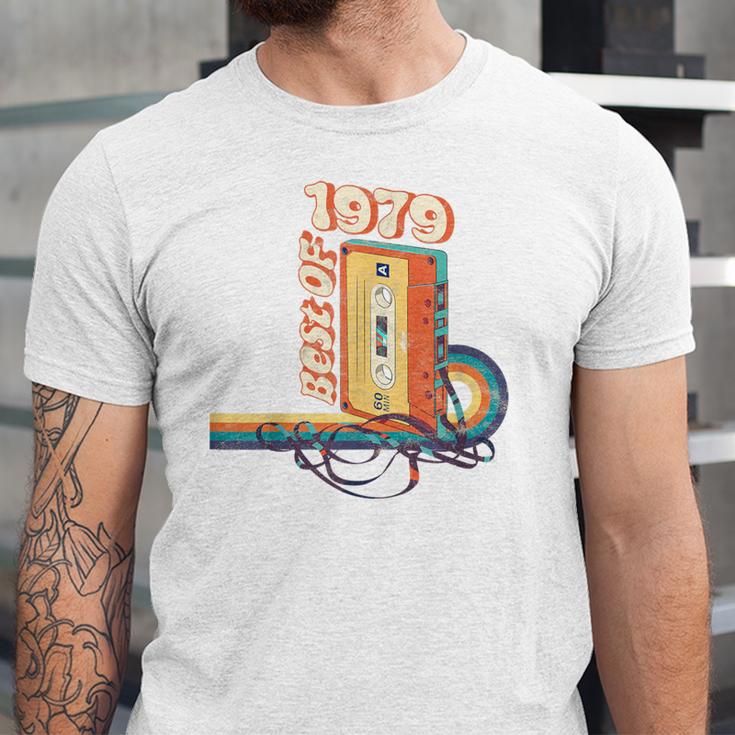 Vintage Best Of 1979 41st Birthday Graduation Cassette Tape Unisex Jersey T-Shirt