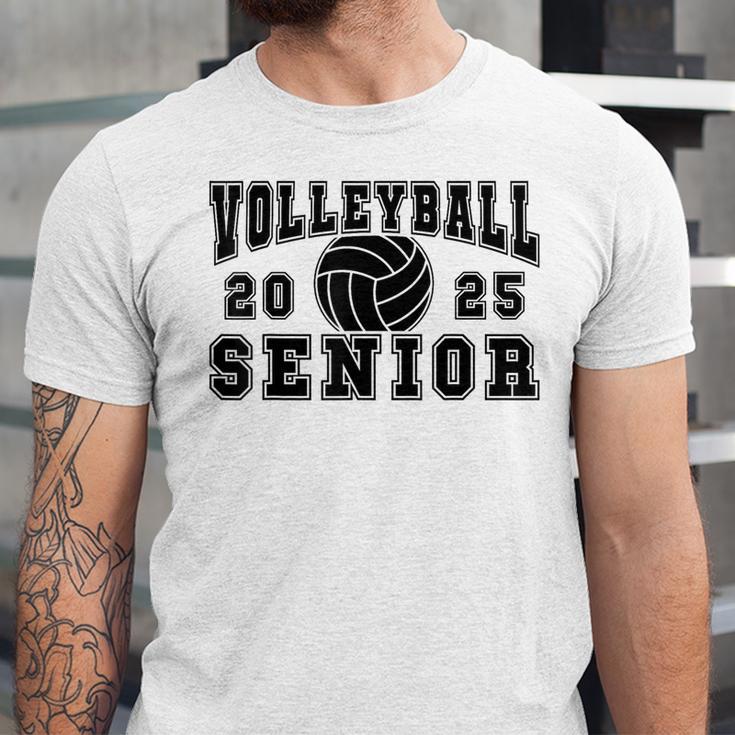 Volleyball Senior Night Volleyball Senior 2025 Graduation 28 Unisex Jersey T-Shirt