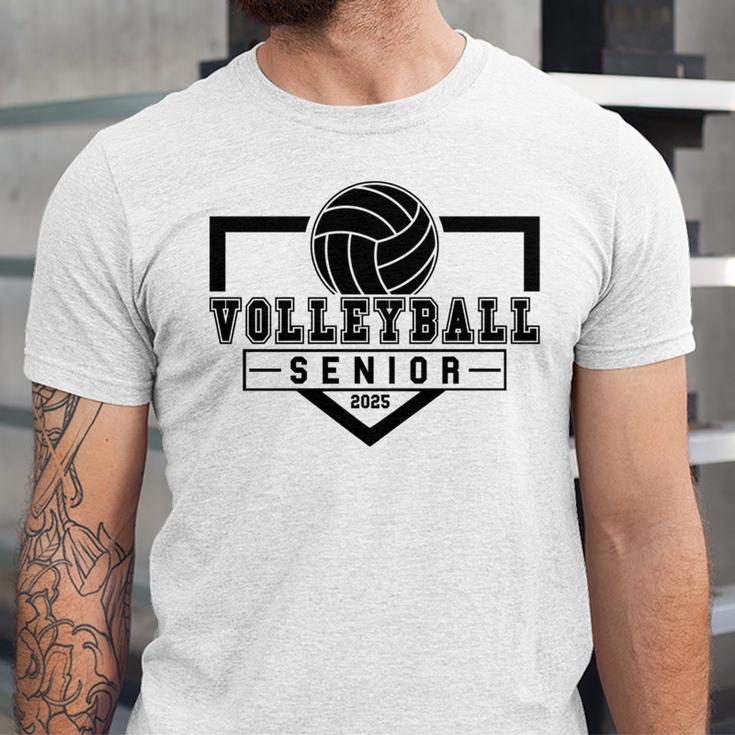 Volleyball Senior Night Volleyball Senior 2025 Graduation 30 Unisex Jersey T-Shirt