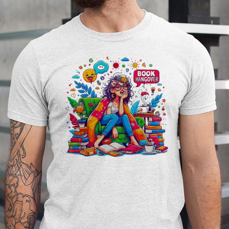 Woman Book Lover Book Hangover Woman Premium Tri-Blend Unisex Jersey T-Shirt