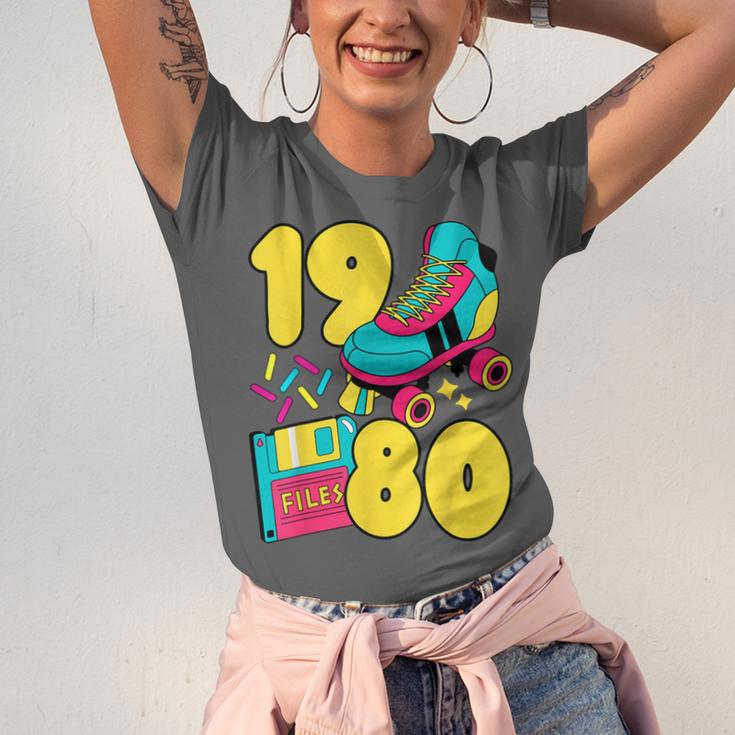 1980 Retro Raised In The 80s Old School Nostalgia Vibes Unisex Jersey T-Shirt 1980 Retro Raised In The 80s Old School Nostalgia Vibes Unisex Jersey T-Shirt