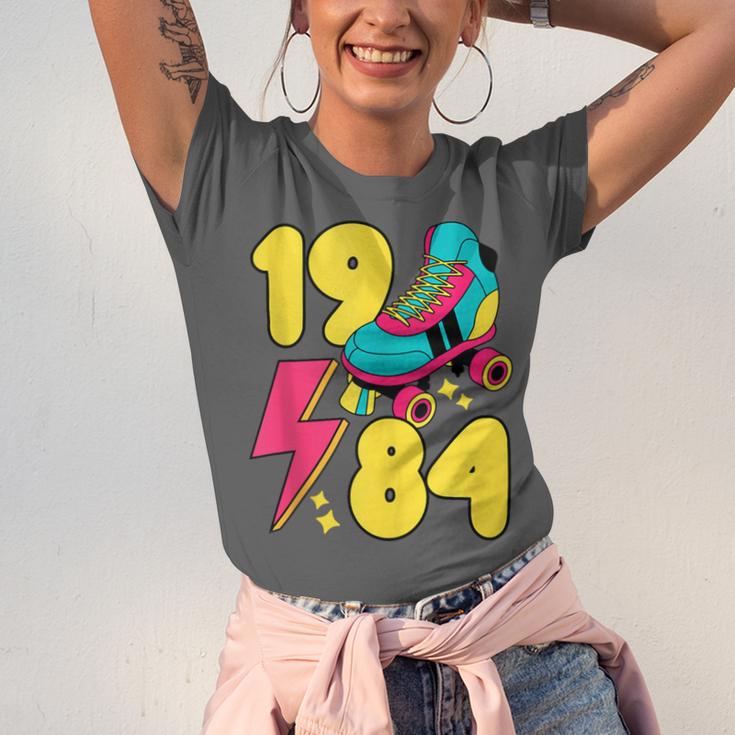 1984 Retro Raised In The 80s Old School Nostalgia Vibes Unisex Jersey T-Shirt