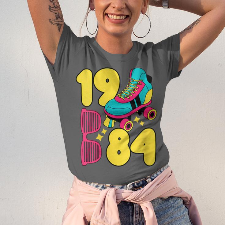 1984 Retro Raised In The 80s Old School Nostalgia Vibes Unisex Jersey T-Shirt