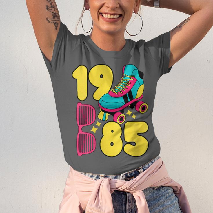 1985 Retro Raised In The 80s Old School Nostalgia Vibes Unisex Jersey T-Shirt 1985 Retro Raised In The 80s Old School Nostalgia Vibes Unisex Jersey T-Shirt