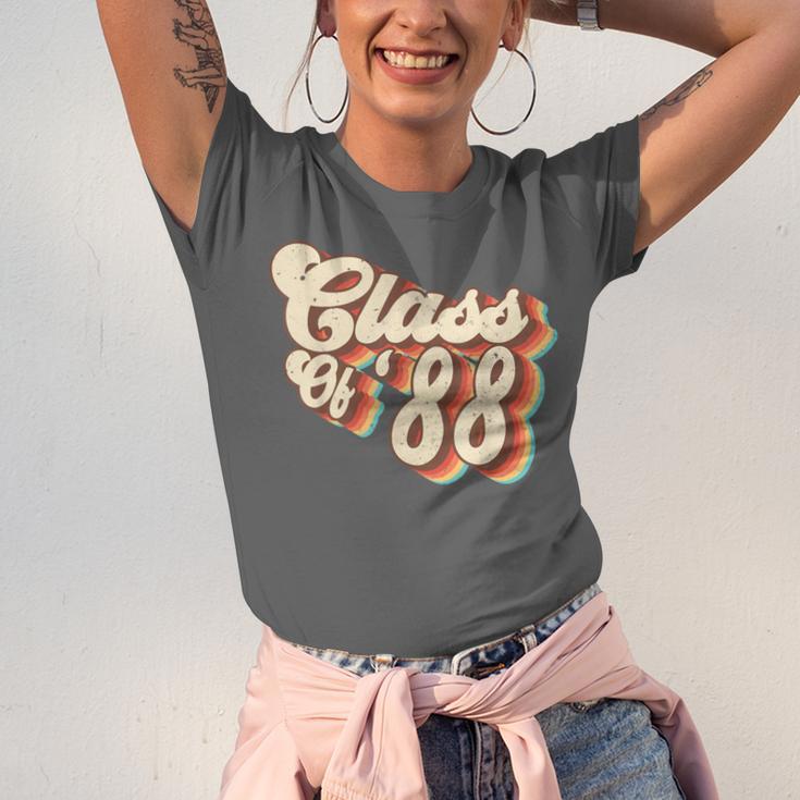 1988 Class Reunion Retro Class Of 88 High School Graduation Unisex Jersey T-Shirt