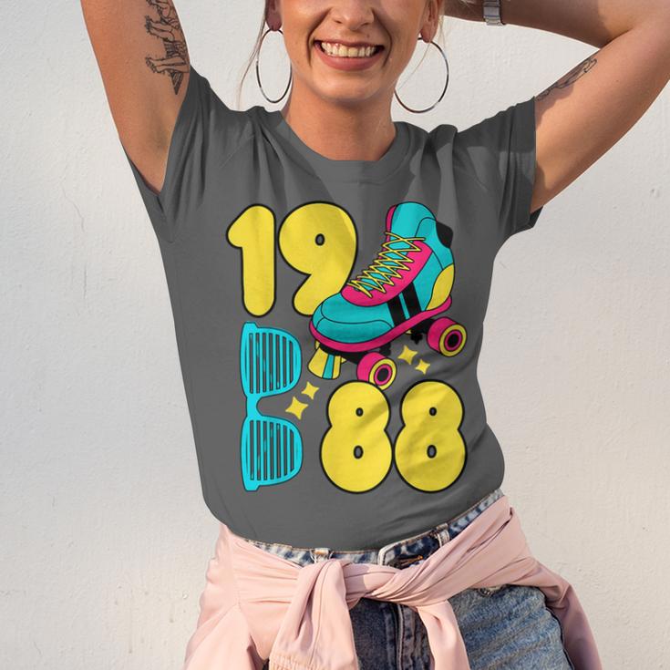 1988 Retro Raised In The 80s Old School Nostalgia Vibes Unisex Jersey T-Shirt